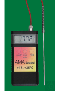 9Artículos como: Electronic digital therm., Ama Spezial, -20...0:0,01°C, probe of stainless...